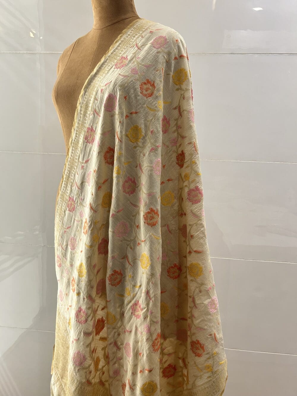 Tussar Silk Dupatta - Image 3