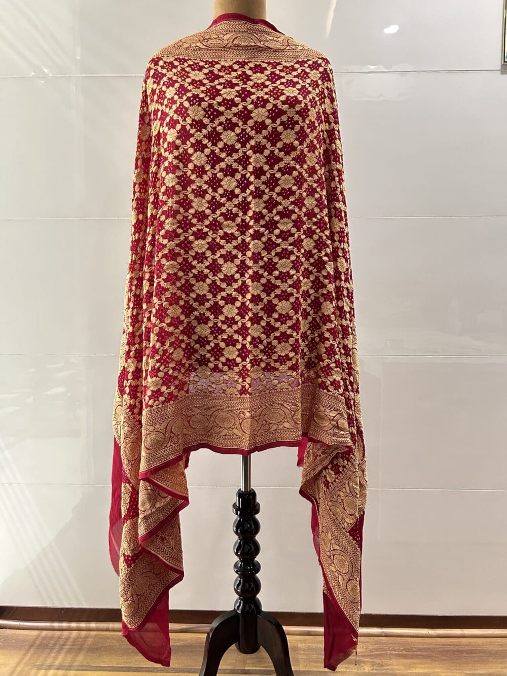Neemzari Pure Bandhej Dupatta