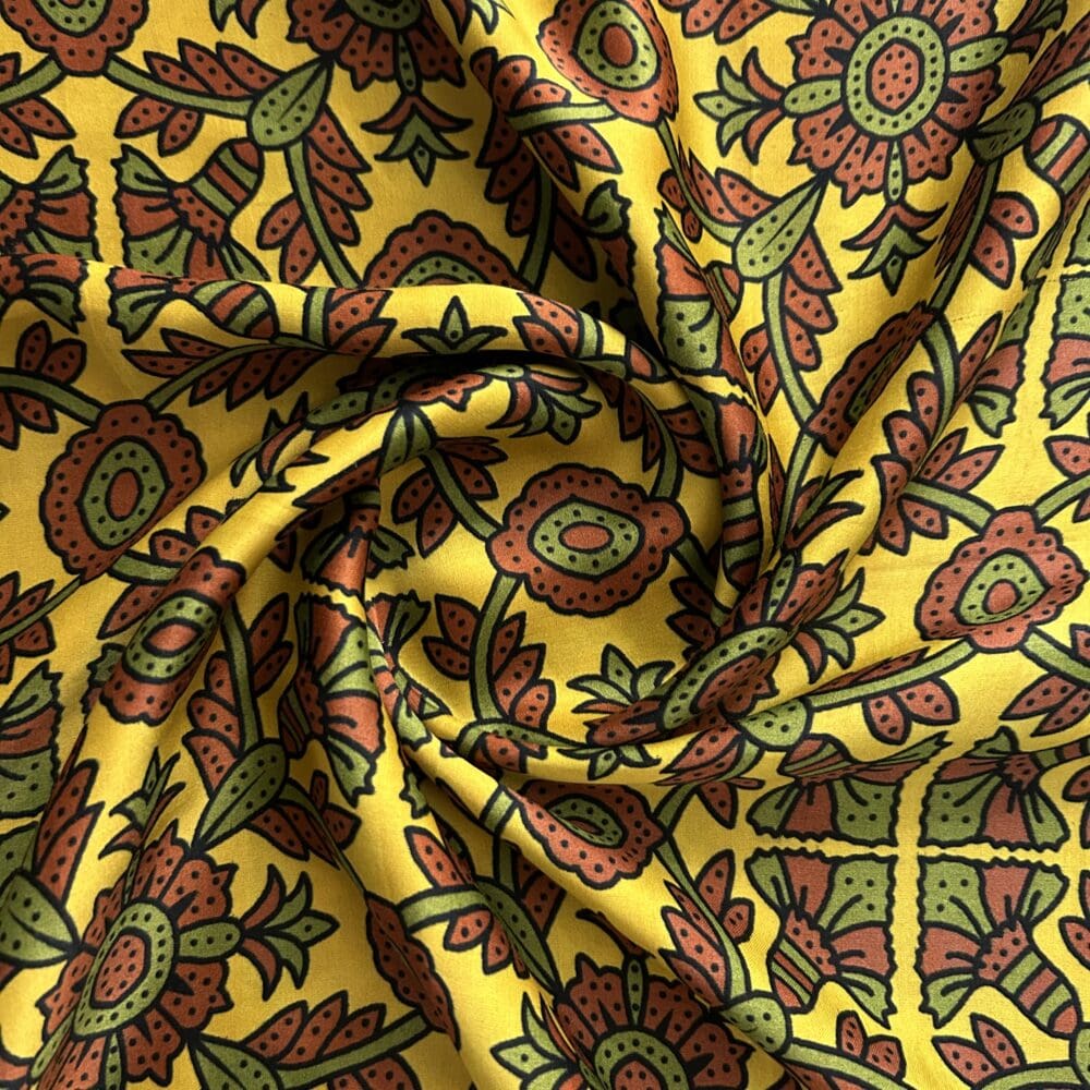 Modal Satin Print