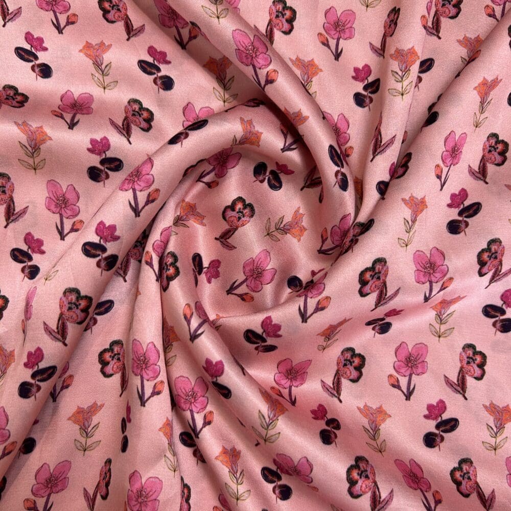 Modal Satin Print