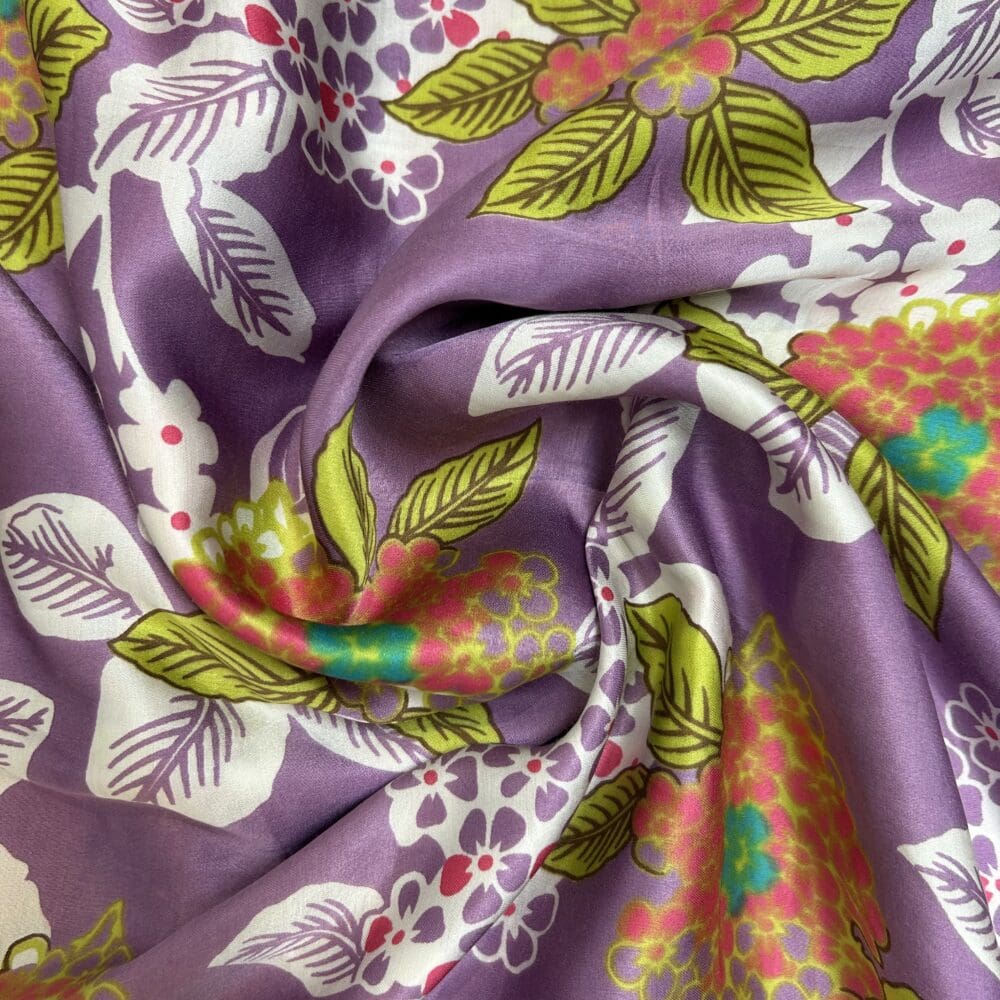 Modal Satin Print