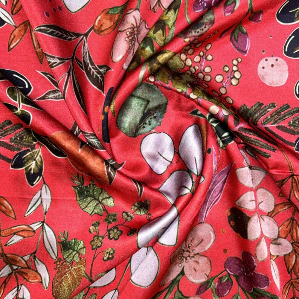 Modal Satin Print