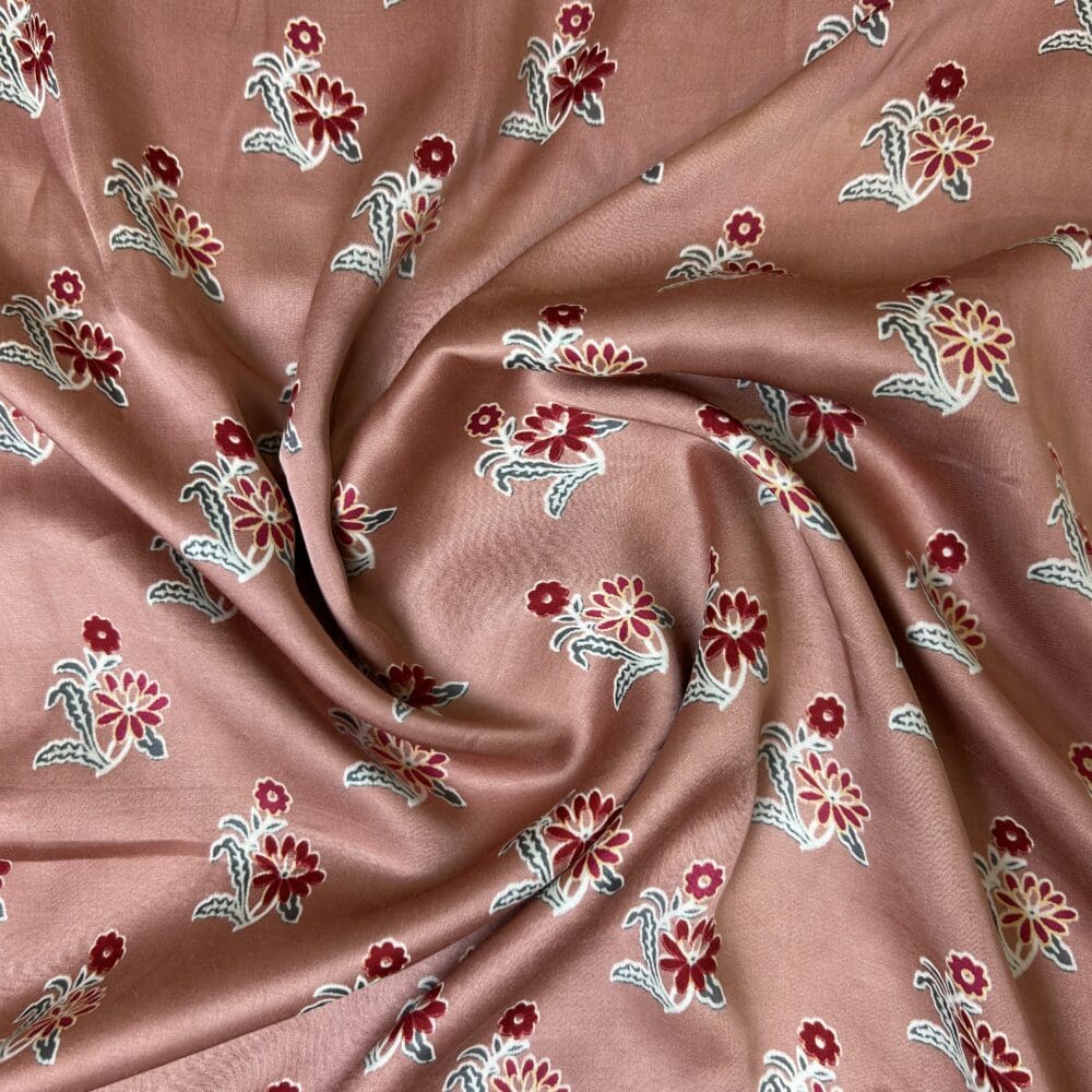 Modal Satin Print