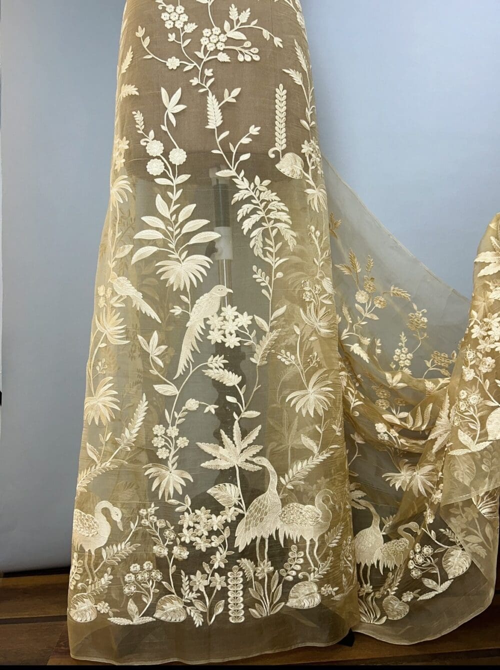 Silk Organza Embroidery - Image 3