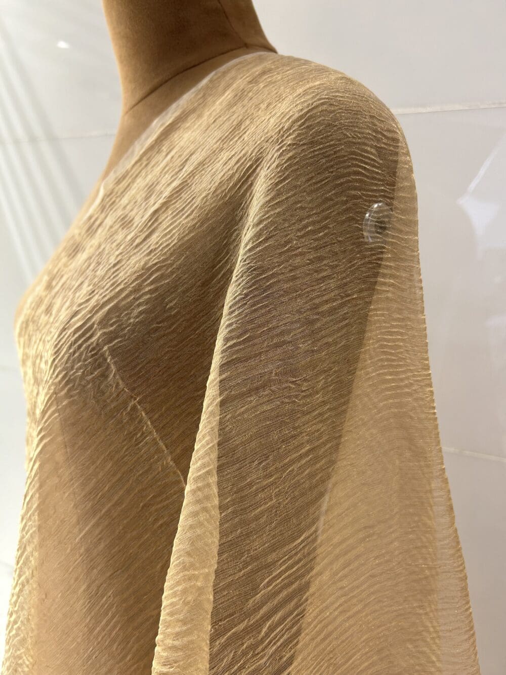 Crushed Silk Tissue Dupatta - Image 2