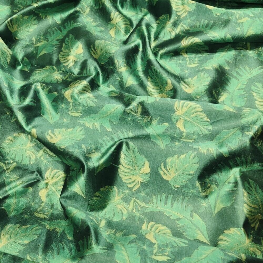 Italian Raw Silk Print