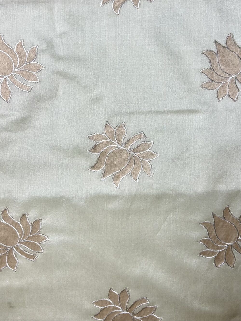 Spun Chanderi Tissue Cutwork - Image 2