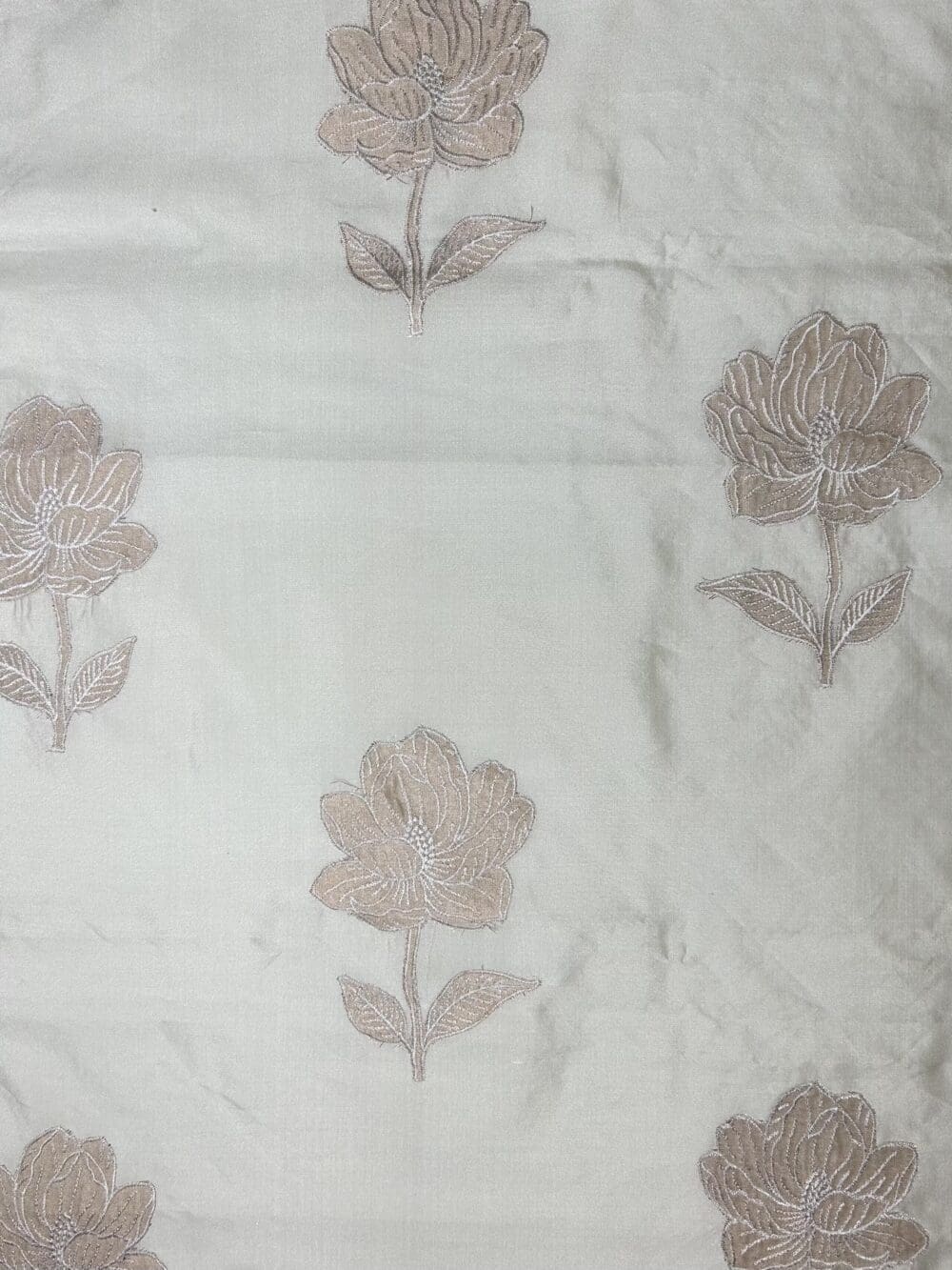 Spun Chanderi Tissue Cutwork - Image 3