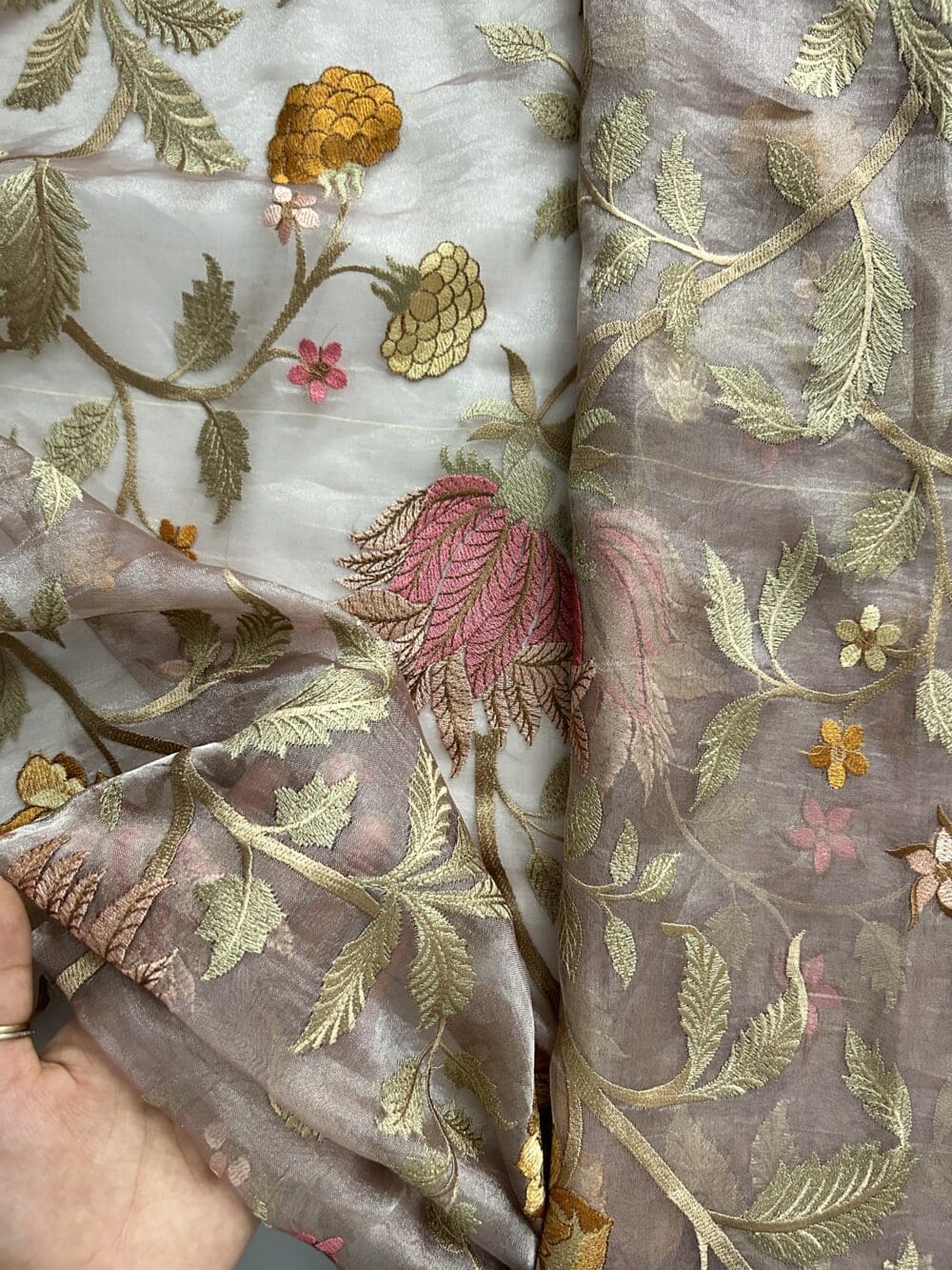 Silk Tissue Embroidery - Image 3