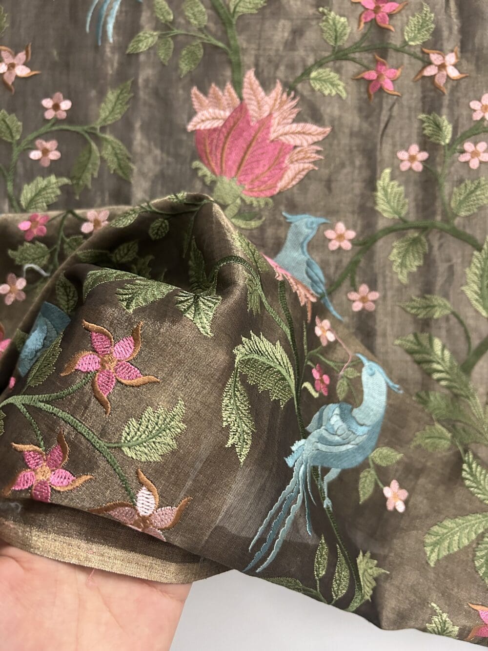 Silk Tissue Embroidery - Image 2