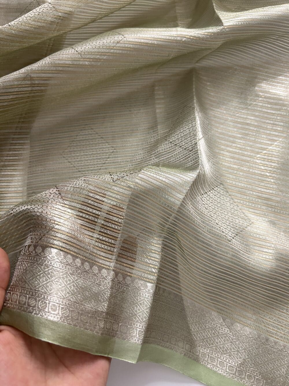 Pure Silk Tissue Jacquard - Image 2