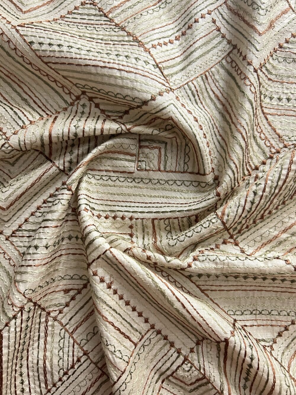 Silk Munga Embroidery