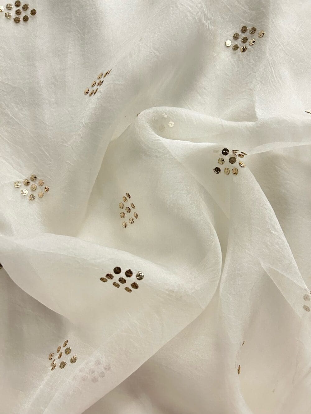 Silk Organza Mukaish