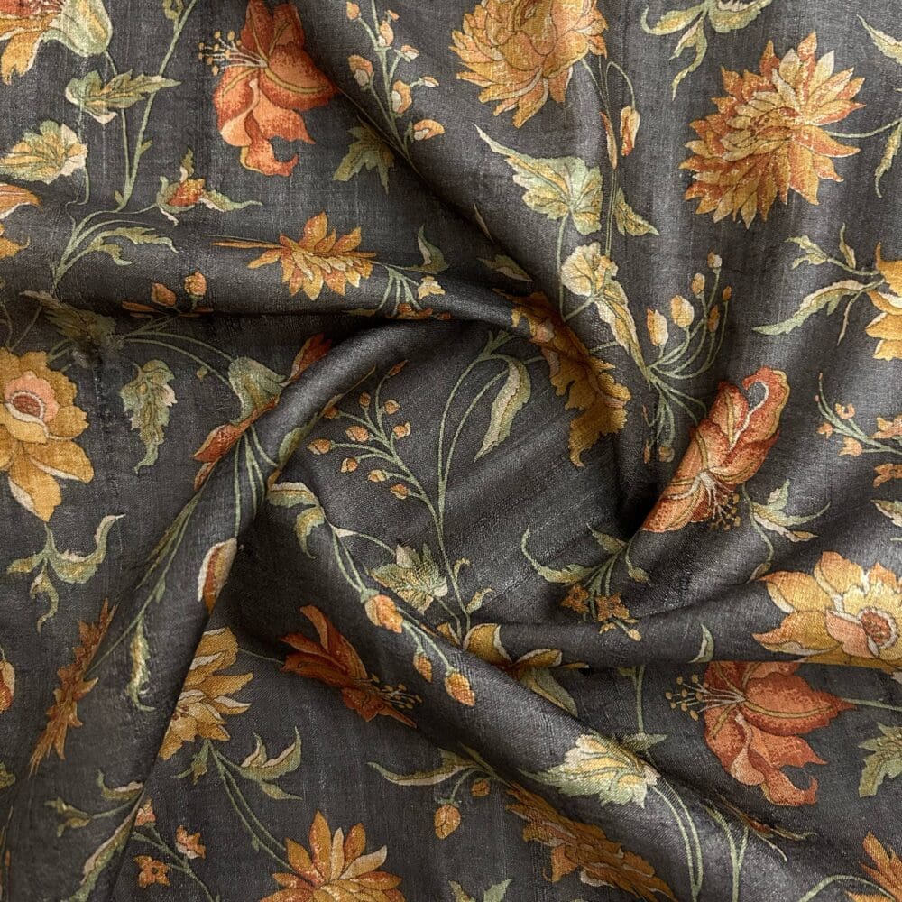 Silk Tussar Print
