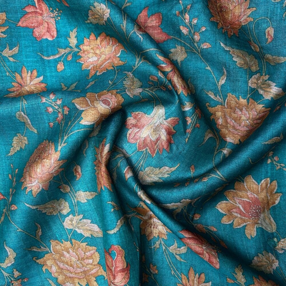 Silk Tussar Print