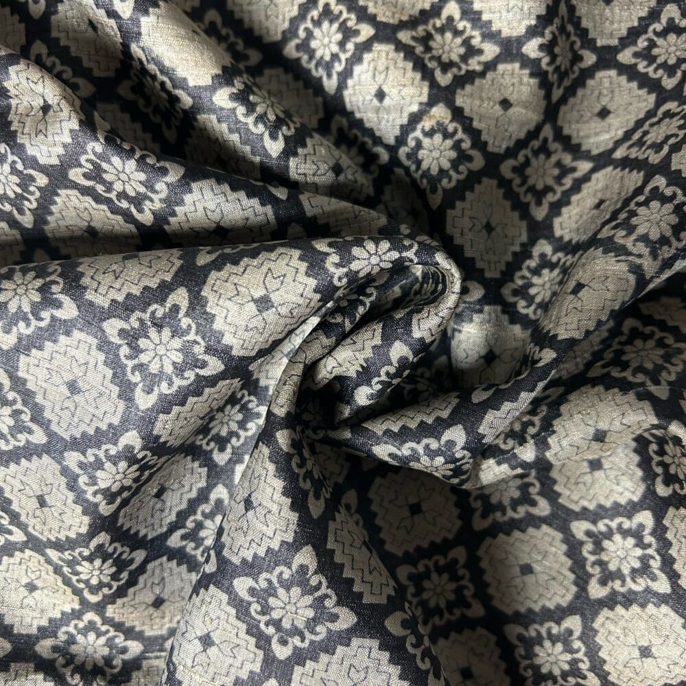 Silk Tussar Print
