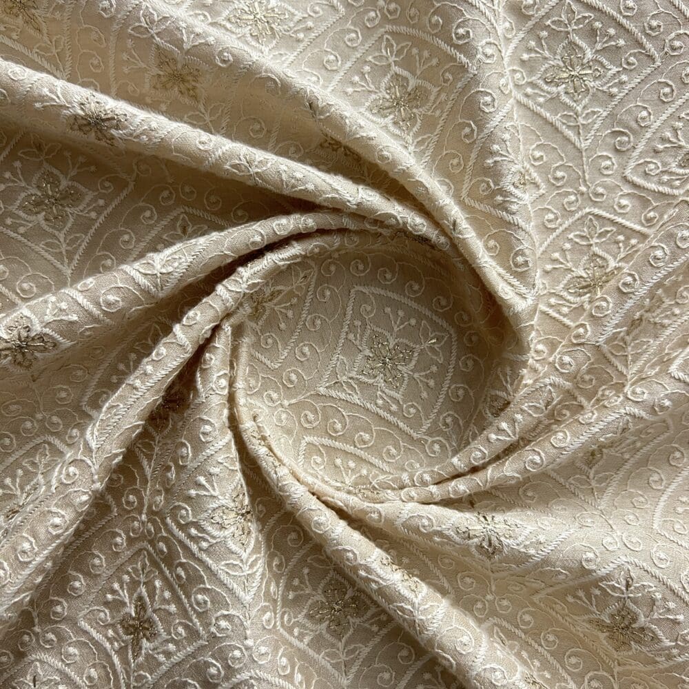 Raw Silk Embroidery
