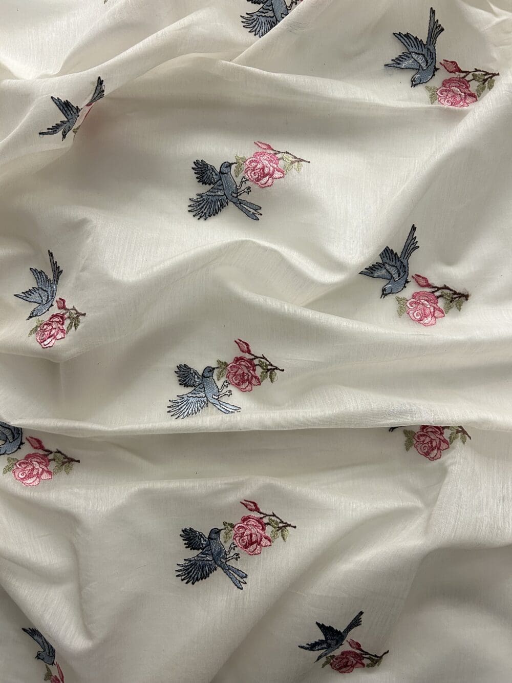 Silk Chanderi Embroidery - Image 2
