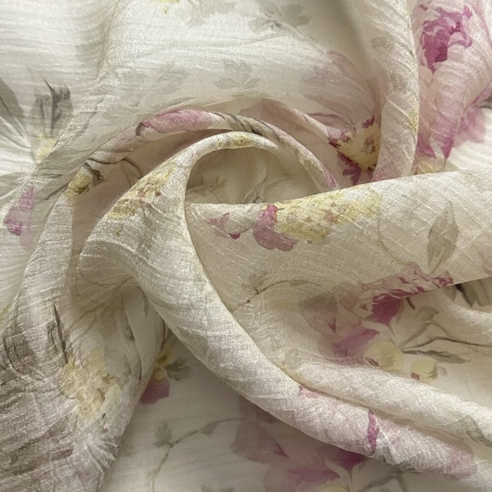Pure Italian Silk Crush Chiffon Print