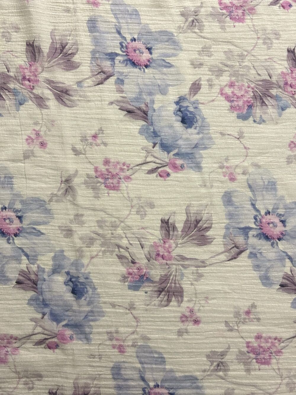 Pure Italian Silk Crush Chiffon Print - Image 3