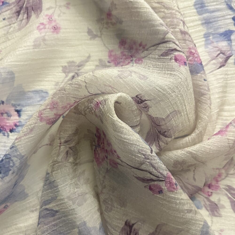 Pure Italian Silk Crush Chiffon Print