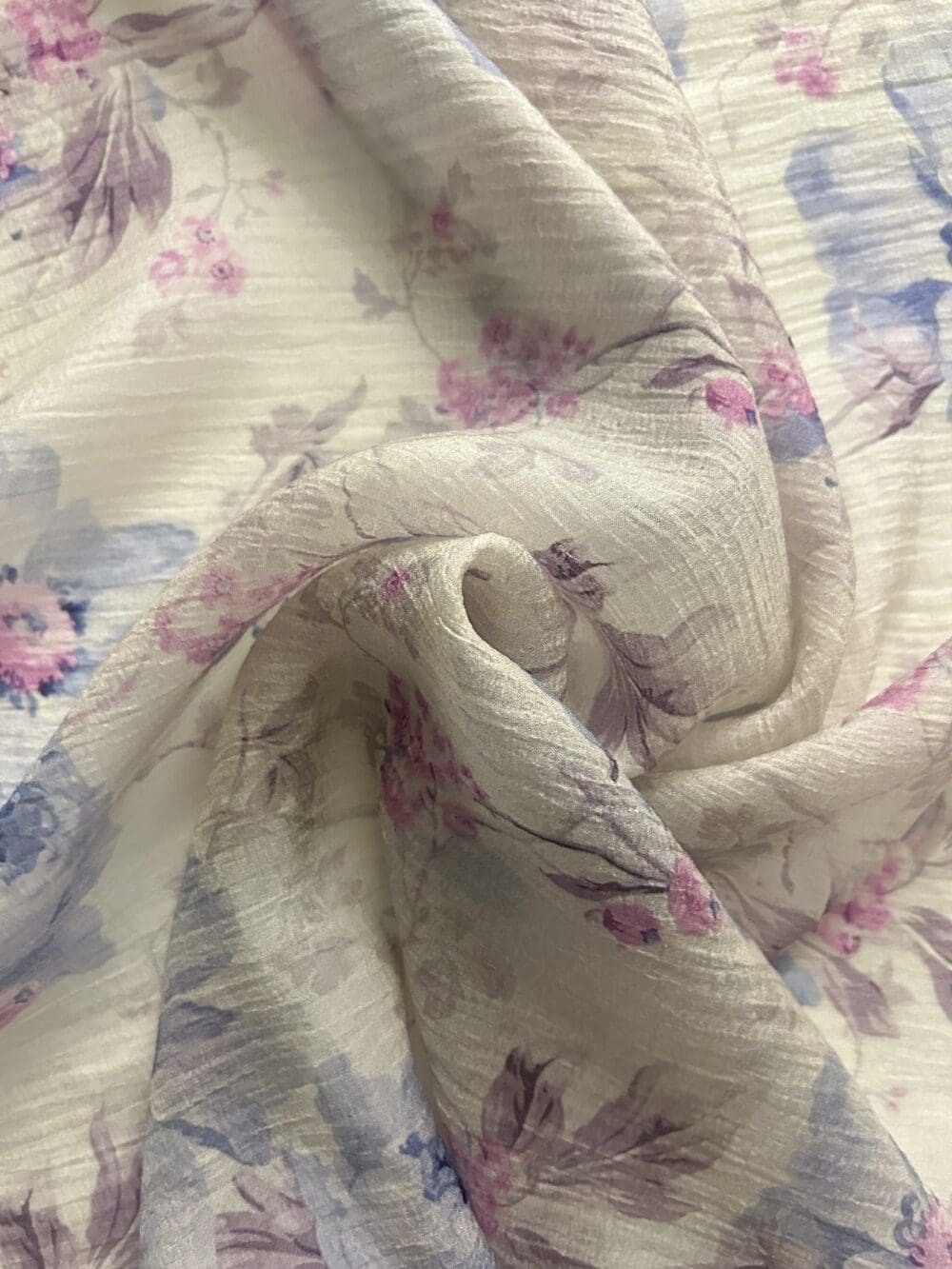 Pure Italian Silk Crush Chiffon Print