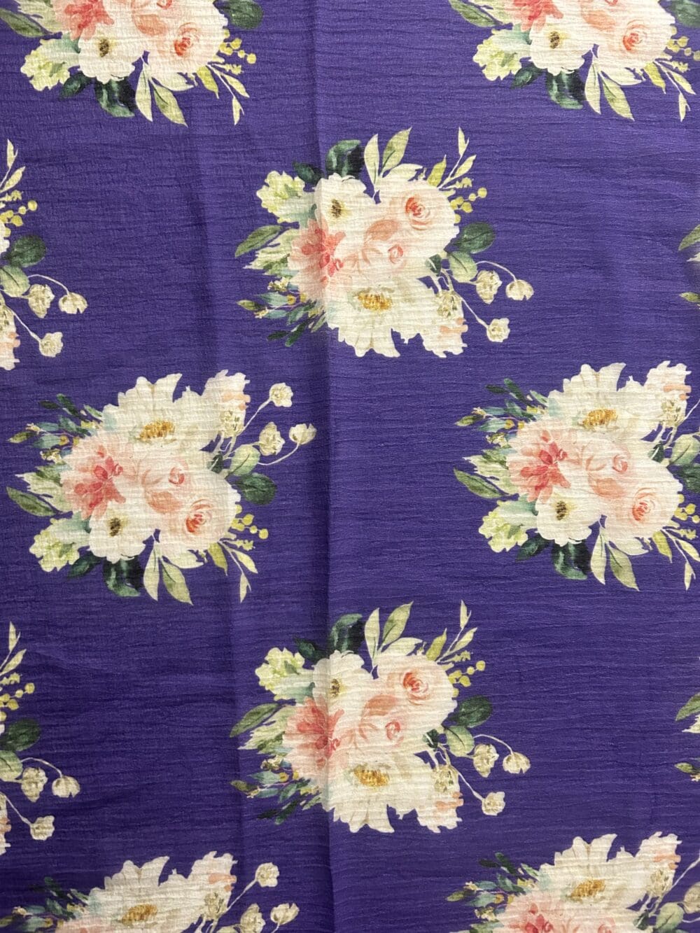 Pure Italian Silk Crush Chiffon Print - Image 4